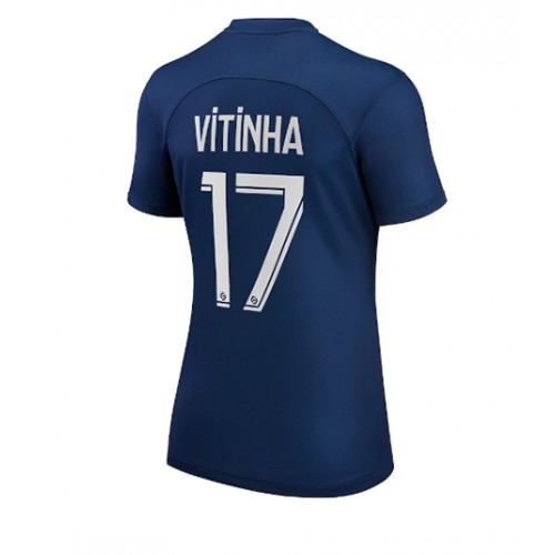 Dres Paris Saint-Germain Vitinha Ferreira #17 Domaci za Žensko 2022-23 Kratak Rukav